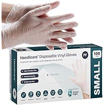 Shield Right Clear Vinyl Powder Free - Small