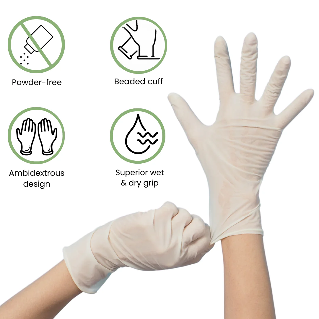 Shield Right Latex Powder Free - Small