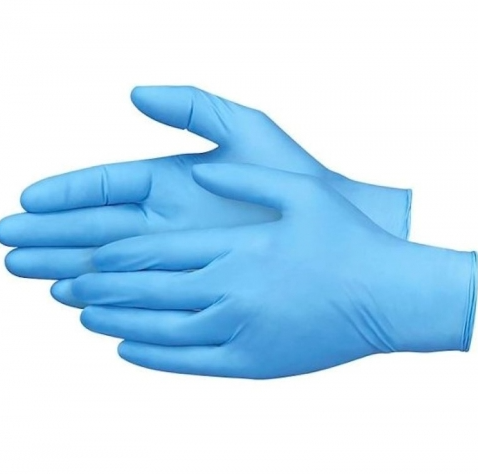 Shield Right Blue Nitrile Powder Free - Small