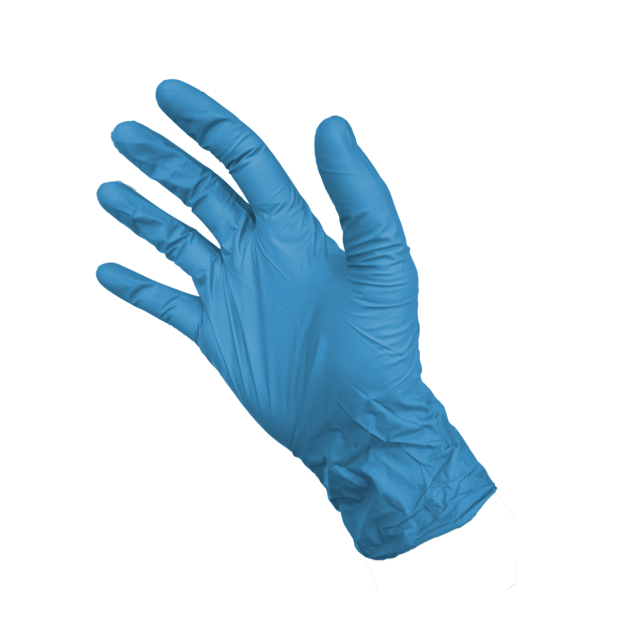 Shield Right Biodegradable Blue Nitrile Gloves - 2
