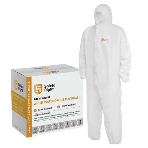 Microporous Coverall White (S-5XL)