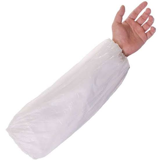 PE Sleeve Covers White