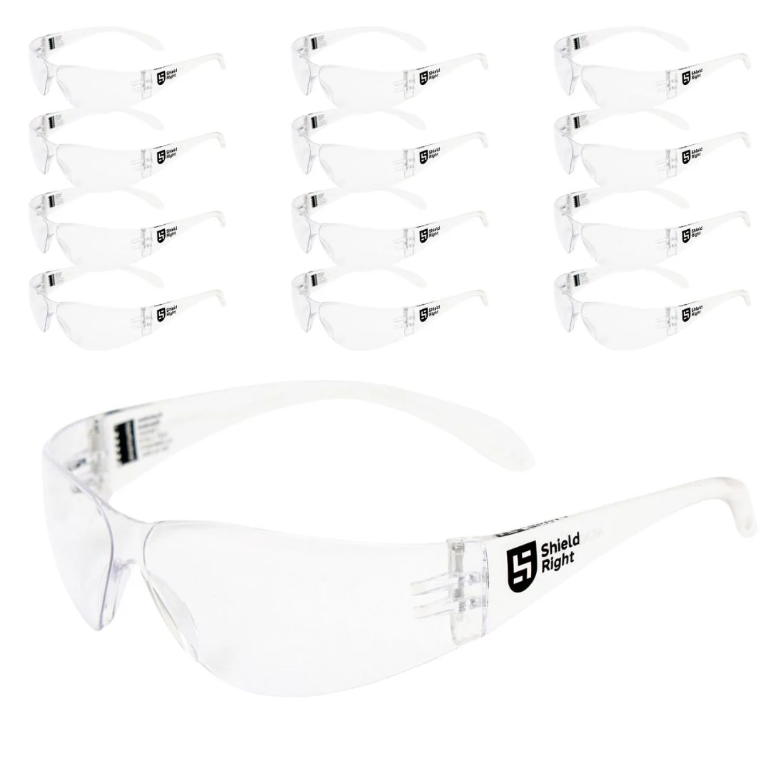 Shield Right Classic Safety Glasses Clear