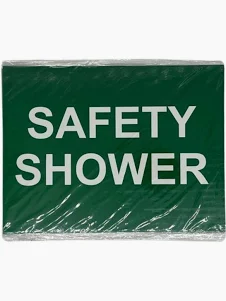 Safety Shower Alert Sign H225mm x W300mm